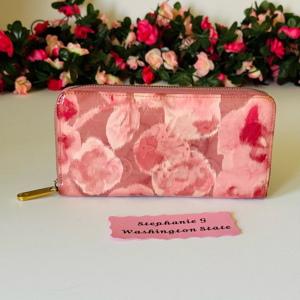 Louis Vuitton Rare Limited Edition Pink Ikat Wallet 🌺🩷